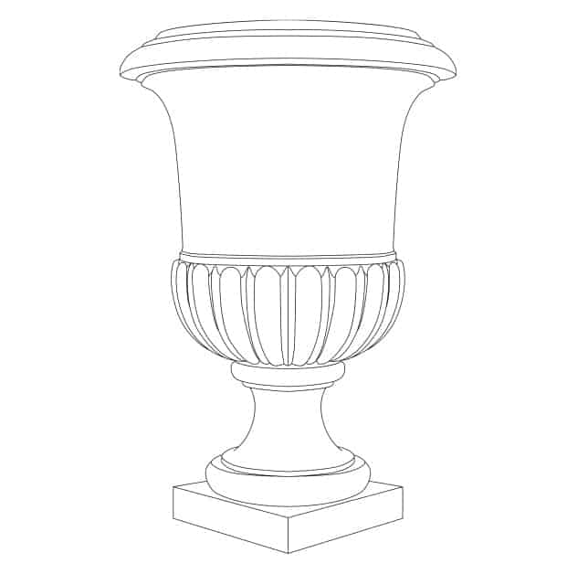urn outline